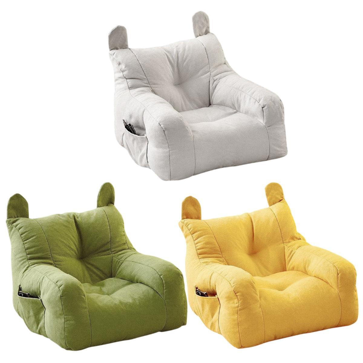 Small Sofa Chair Couch for Living Room Family Pet Furniture Comfortable Seat - White - Mekamart Australia