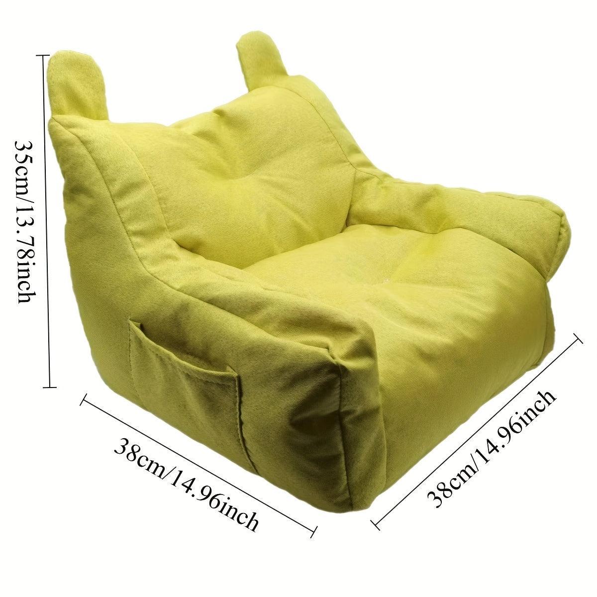 Small Sofa Chair Couch for Living Room Family Pet Furniture Comfortable Seat - White - Mekamart Australia