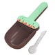 Pet Food Spoon Multifunctional Can Spoon Dog Shovel Ice Cream Cat Spoon Safe - Green