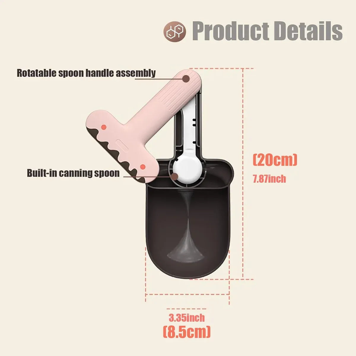 Pet Food Spoon Multifunctional Can Spoon Dog Shovel Ice Cream Cat Spoon Safe - Green