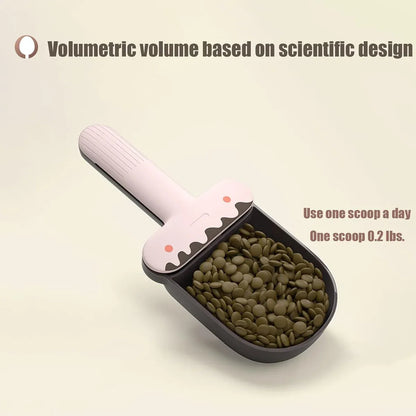 Pet Food Spoon Multifunctional Can Spoon Dog Shovel Ice Cream Cat Spoon Safe - Green