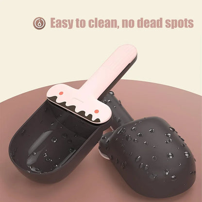 Pet Food Spoon Multifunctional Can Spoon Dog Shovel Ice Cream Cat Spoon Safe - Green