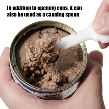 Pet Food Spoon Multifunctional Can Spoon Dog Shovel Ice Cream Cat Spoon Safe - Green