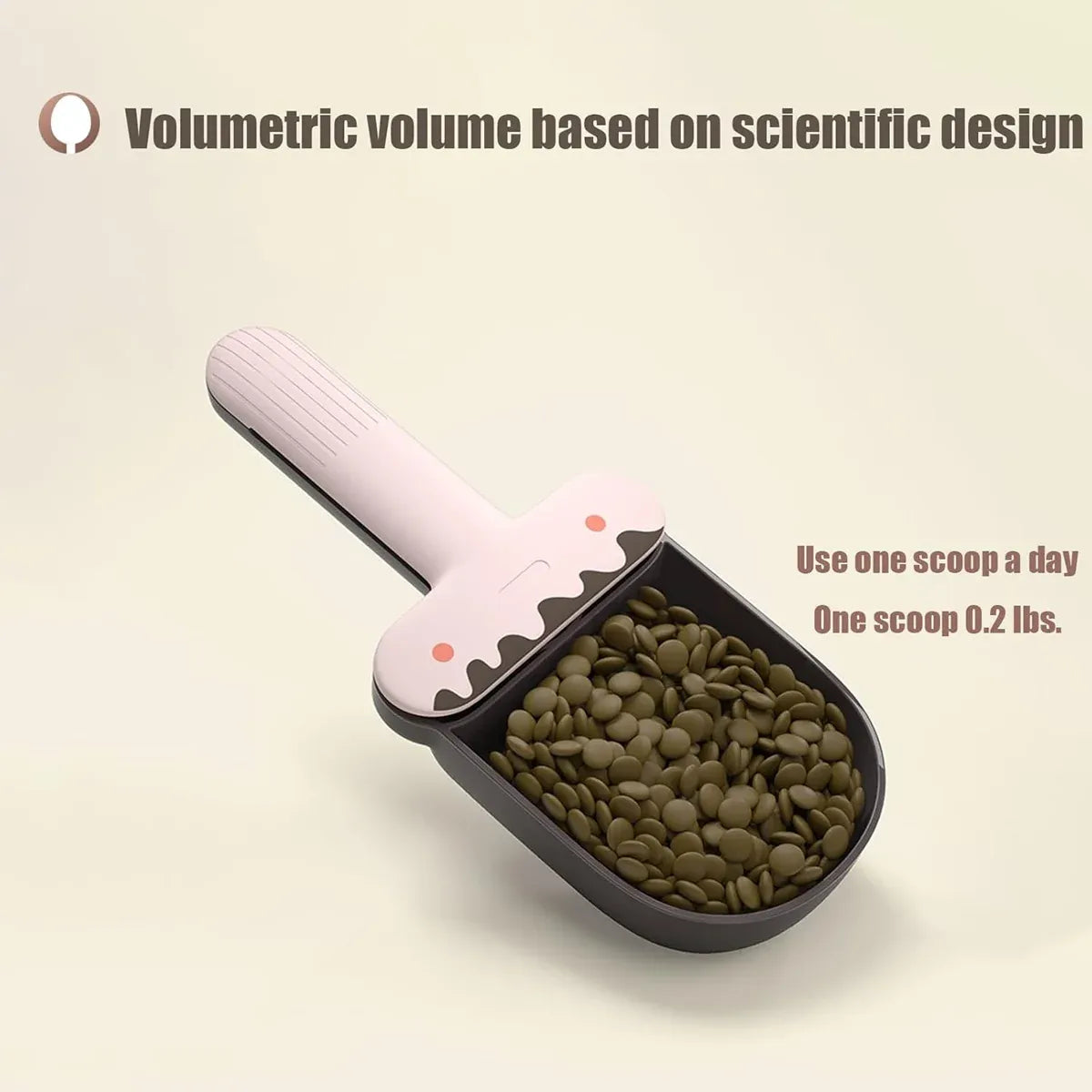 Pet Food Spoon Multifunctional Can Spoon Dog Shovel Ice Cream Cat Spoon Safe - Pink