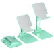 Foldable Adjustable Universal Desk Stand Holder For Mobile Phone Tablet Portable - Green