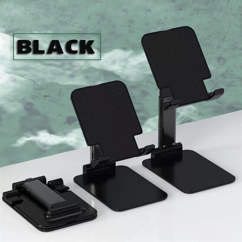 Foldable Adjustable Universal Desk Stand Holder For Mobile Phone Tablet Portable - Green