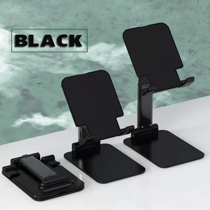 Foldable Adjustable Universal Desk Stand Holder For Mobile Phone Tablet Portable - Green