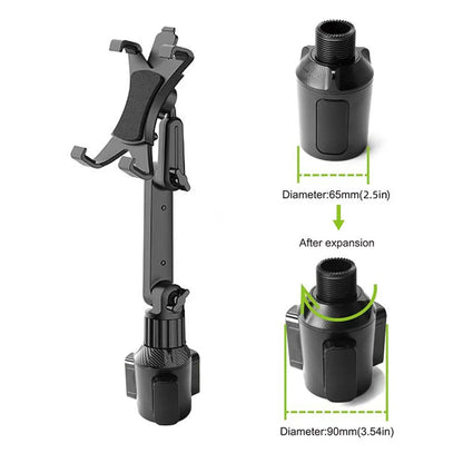 Car Tablet Mount Vehicle Tablet Holder Adjustable 360 Rotate For Pad tablet