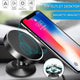 360-Degree Car Phone Holder Dashboard Mount Stand Cradle for Flat Surface - Silver