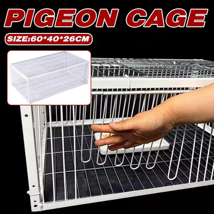 Durable Pigeon Cage for Indoor and Outdoor Use Safe Bird Housing Easy to Assemble