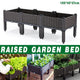 Outdoor Rectangular Balcony Vegetable Planter Box Garden Flower Planting - Mekamart Australia