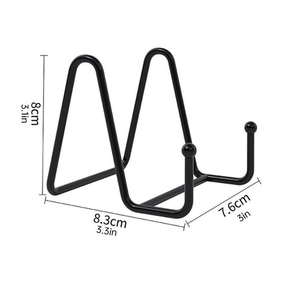5pcs Plate Photo Frame Display Stand Mobile Phone Holder Base Pendulum Stand