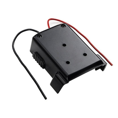 Diy For Milwaukee M18 Xc 18V Diy Project Battery Adapter/Base Power 2 Wirings - Black
