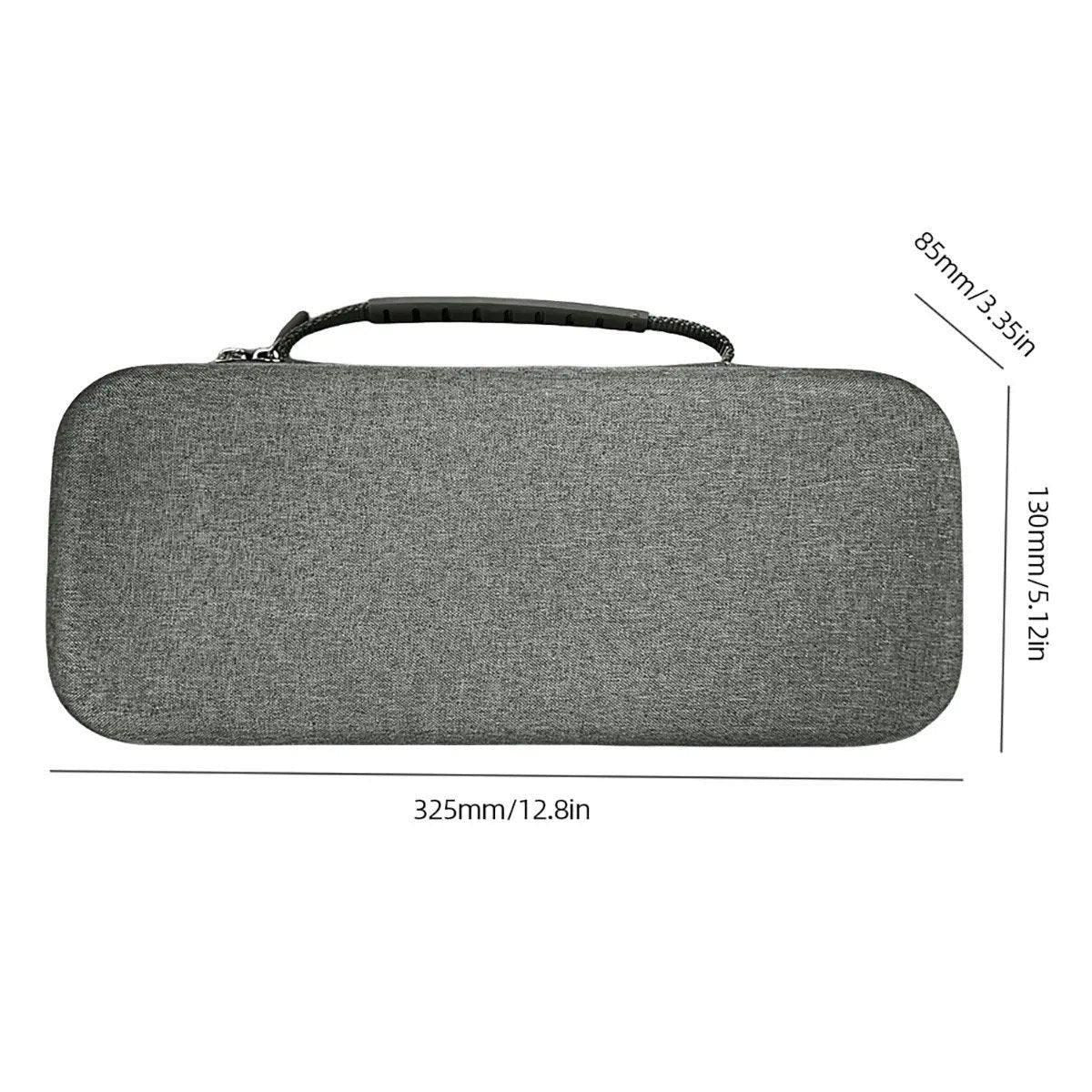 For PS5 Portal Handheld Zipper Hard Case Portable Storage Bag Travel Carrying