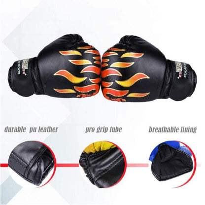 Boxing Sparring Training Gloves MMA Kickboxing Punching Gloves for Practice Sessions - White