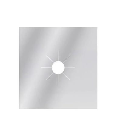 Gas Stove Burner Covers Reusable Hob Protectors Non Stick Liner Pad 4 Pcs - 4 PCS Silver - Mekamart Australia