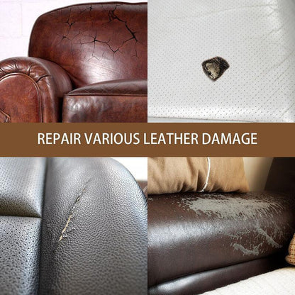 dvanced Leather Repair Gel Kit Filler for Sofa Auto Interior and Scratch Restoration - Blue - Mekamart Australia