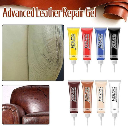 dvanced Leather Repair Gel Kit Filler for Sofa Auto Interior and Scratch Restoration - Walnut - Mekamart Australia