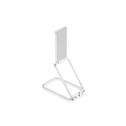 Universal Phone Ring Grip Holder Back Mount Stand for Smartphones and Tablets - Silver