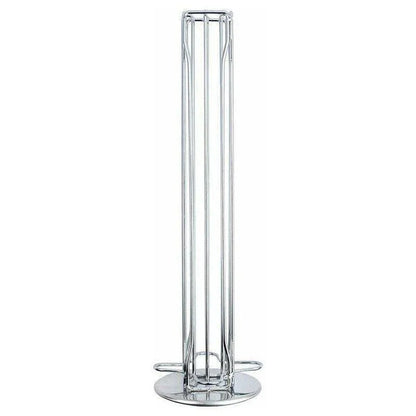 40 Capsules Rotating Coffee Pod Holder Rack for Nespresso Chrome Countertop Stand - Mekamart Australia