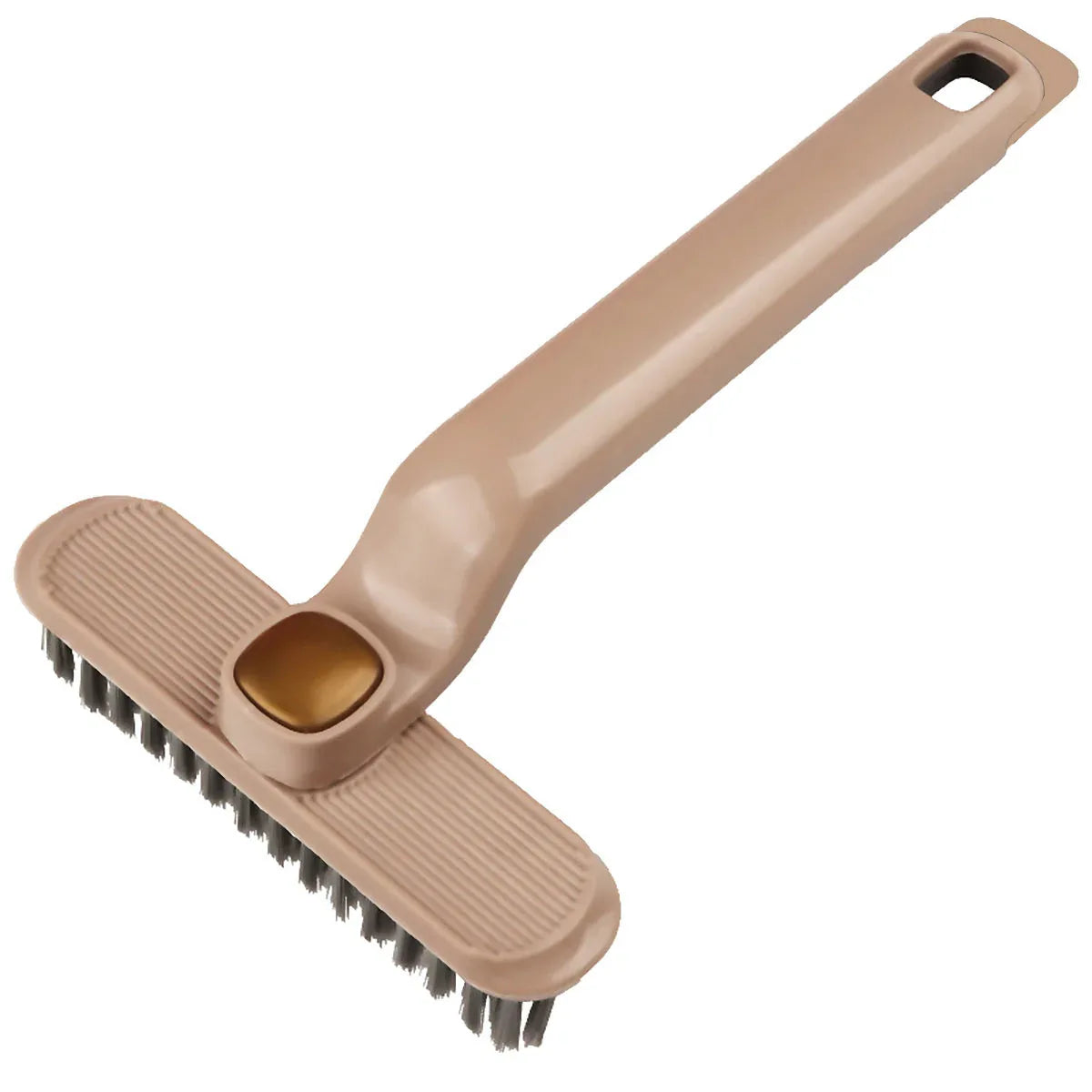 Multi-Functional Rotary Cleaning Brush Hard Bristle Slot Seam Wall Tile Brush - White - Mekamart Australia