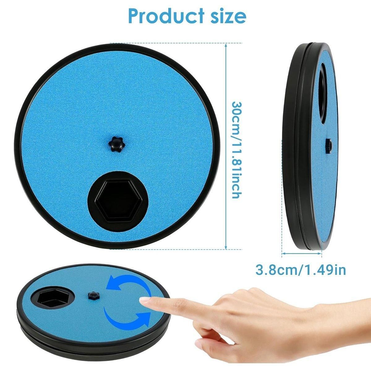 Rotating Pet Slow Feeder Toy Nail Sharpening Scraper for Cats and Dogs Supplies - Sandpaper*3