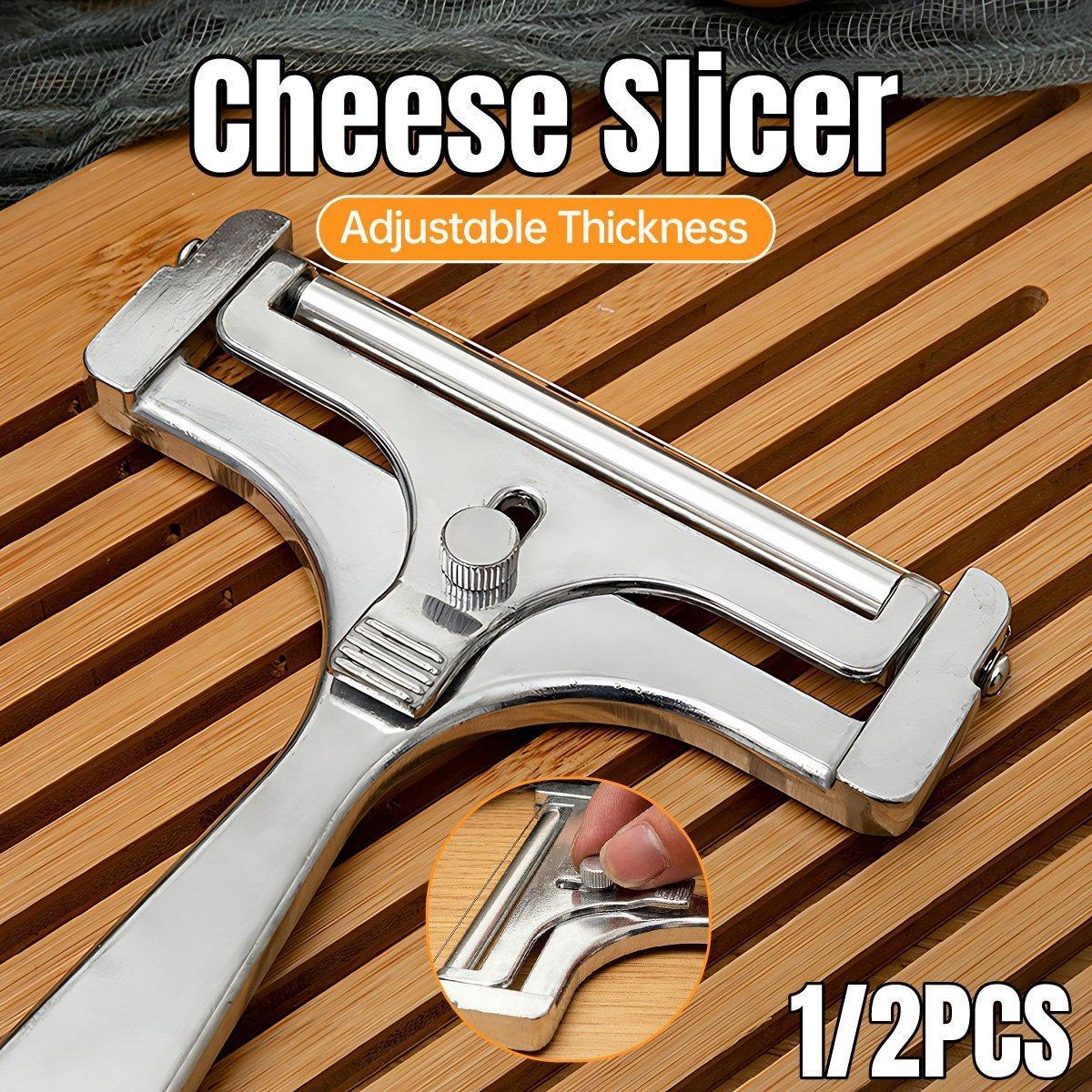 1/2 PCS Butter Cheese Grater Slicer Scraper Stainless Steel Kitchen Gadget Tool - 2PCS - Mekamart Australia