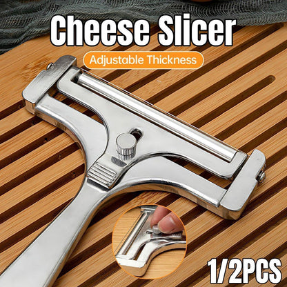 1/2 PCS Butter Cheese Grater Slicer Scraper Stainless Steel Kitchen Gadget Tool - 2PCS - Mekamart Australia