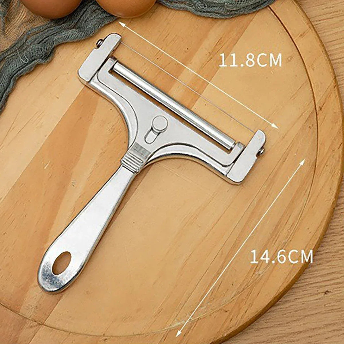 1/2 PCS Butter Cheese Grater Slicer Scraper Stainless Steel Kitchen Gadget Tool - 2PCS - Mekamart Australia