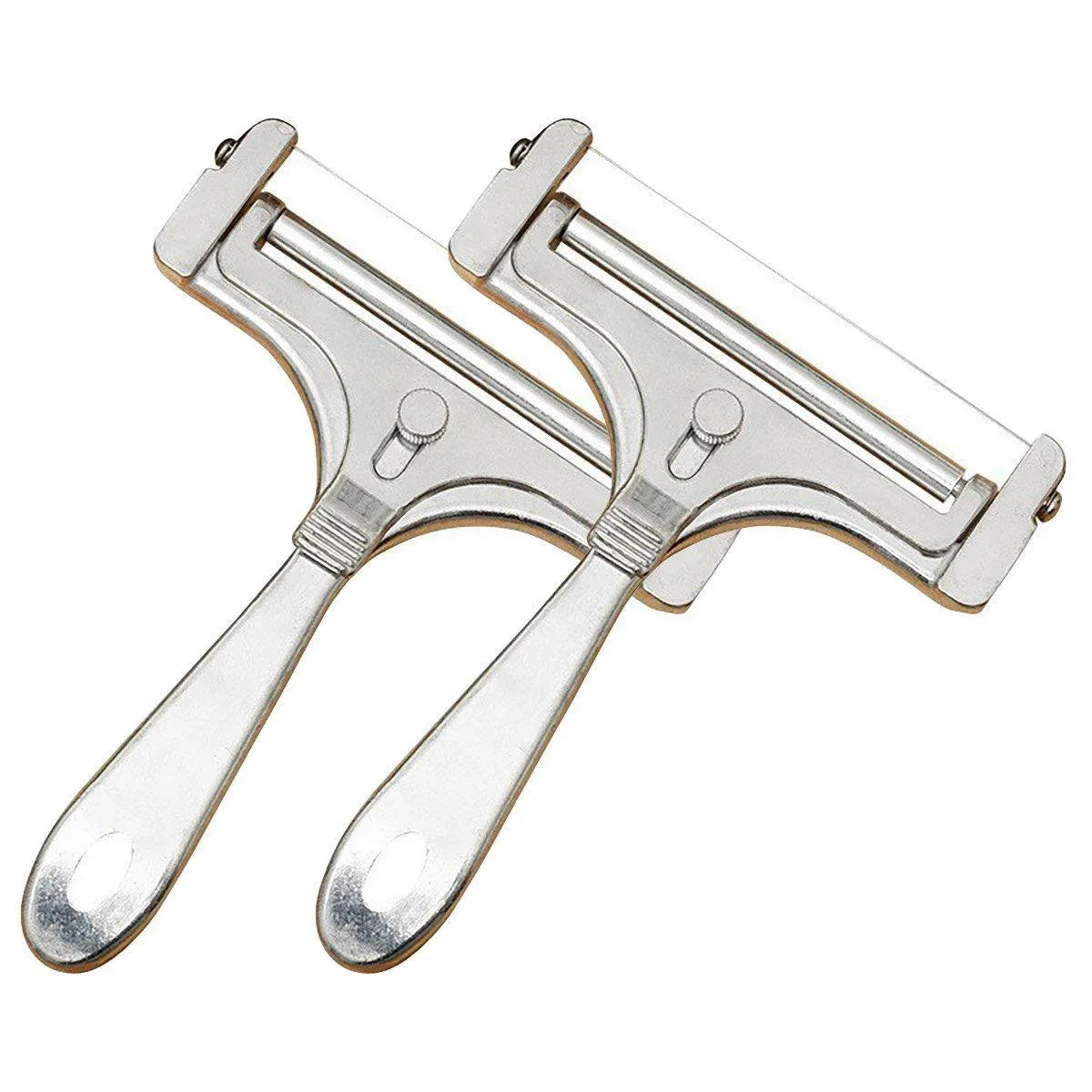 1/2 PCS Butter Cheese Grater Slicer Scraper Stainless Steel Kitchen Gadget Tool - 2PCS - Mekamart Australia