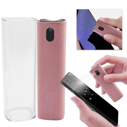 Phone Screen Cleaner Spray Fragrance Computer Screen Dust Removal Tool - Grey-without shell