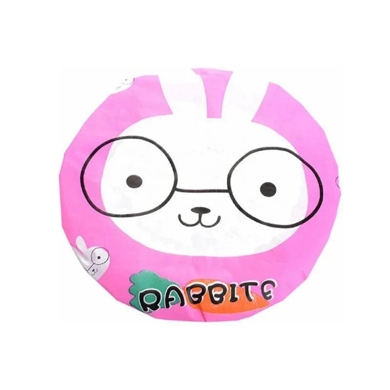 Reusable Women Girls Hair Wrap Waterproof Shower Bath Shower Cap Hat - Monkey - Mekamart Australia