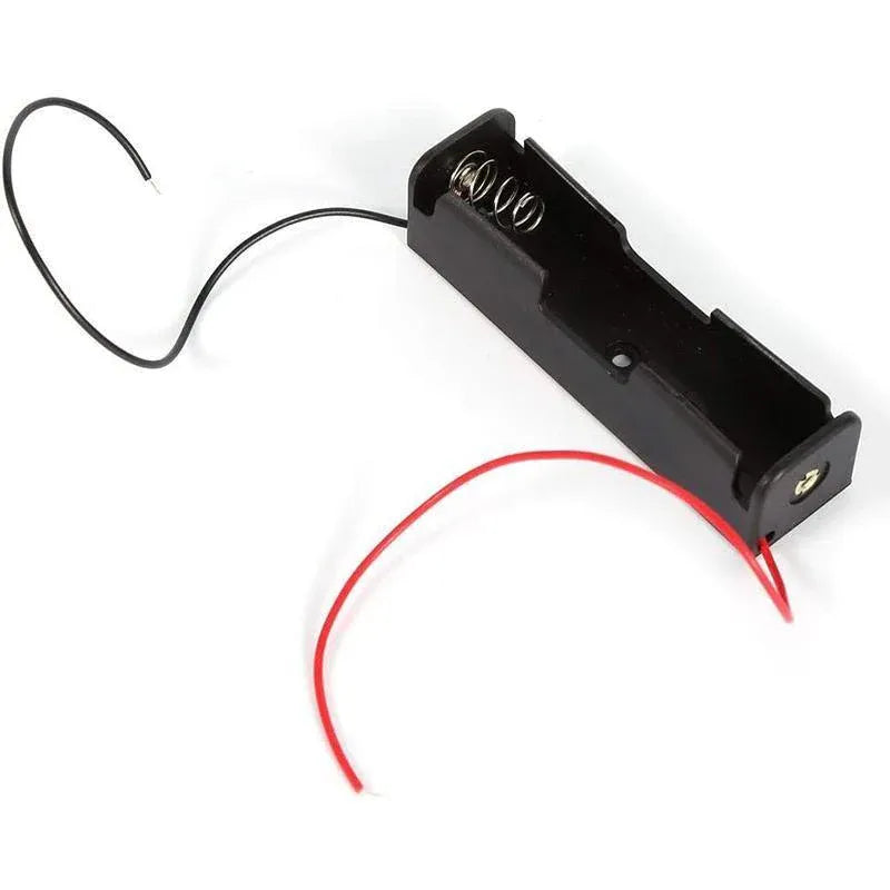 8 Pack 18650 Single Battery Holder Case Rechargeable 18650 Wire Lead Lithium