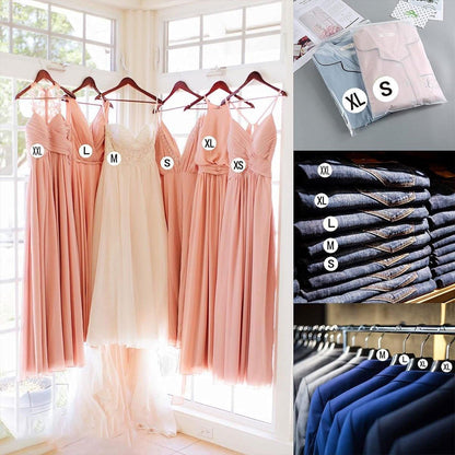 7 Rolls Clothing Size Label Sticker 1Inch Round Size Sticker Labels Self Adhesive