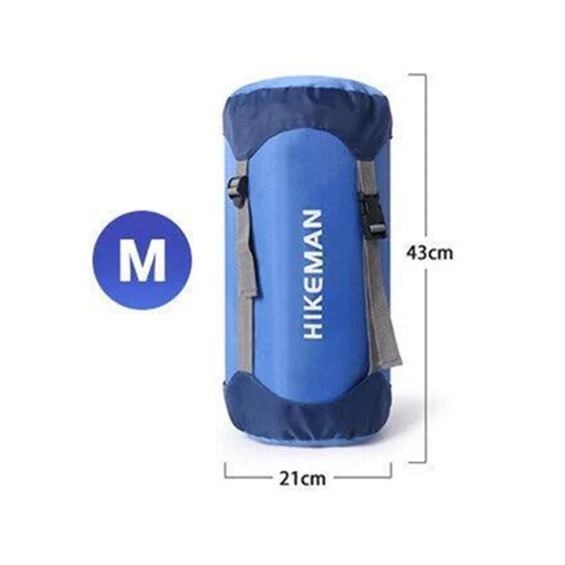 M Size Waterproof Compression Stuff Sack Outdoor Camping Storage Bag Sleeping Bag Cover - Orange - Mekamart Australia
