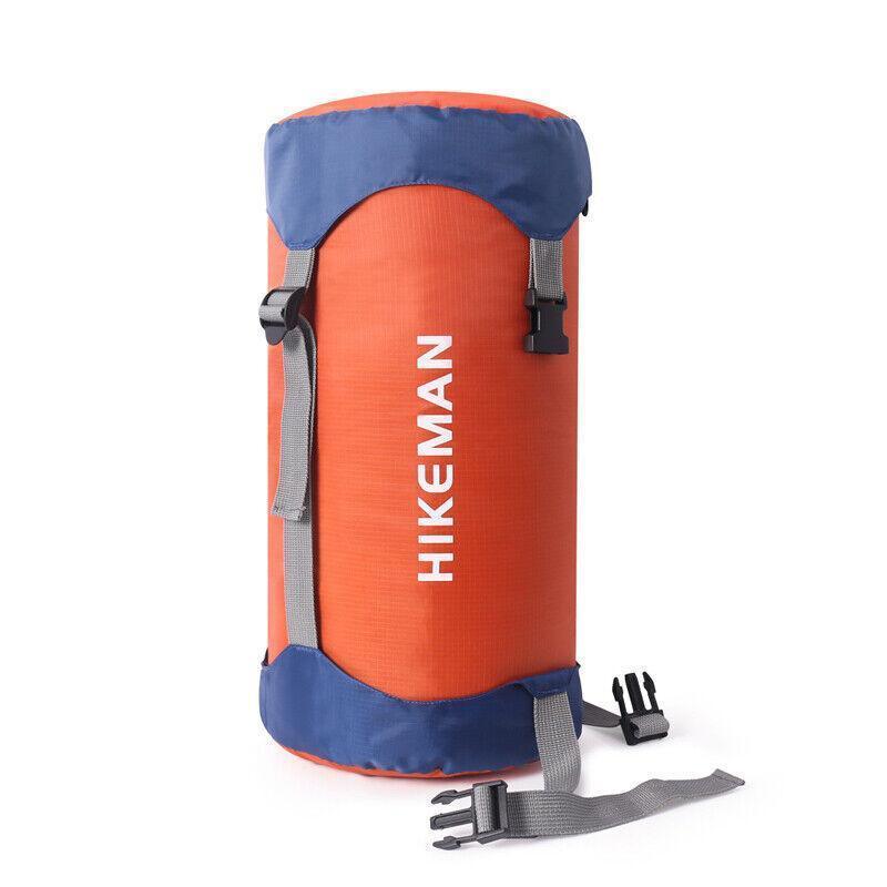 M Size Waterproof Compression Stuff Sack Outdoor Camping Storage Bag Sleeping Bag Cover - Orange - Mekamart Australia