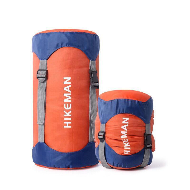 M Size Waterproof Compression Stuff Sack Outdoor Camping Storage Bag Sleeping Bag Cover - Orange - Mekamart Australia