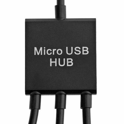 Micro USB 2.0 OTG HUB Cable Adapter AU Male to Female Dual Host Fast Transfer