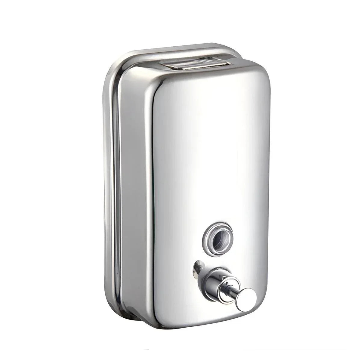 Stainless Steel Wall Mounted Soap Dispenser Hotel Bathroom Sanitizer Bottle - 500ML - Mekamart Australia