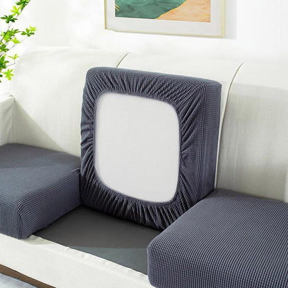 Stretch Sofa Slipcover 4 Seasons Universal Couch Protector Elastic Fabric Cover - Single-Dark-Grey - Mekamart Australia