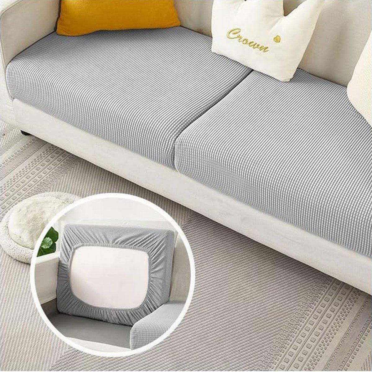 Stretch Sofa Slipcover 4 Seasons Universal Couch Protector Elastic Fabric Cover - Single-Navy - Mekamart Australia