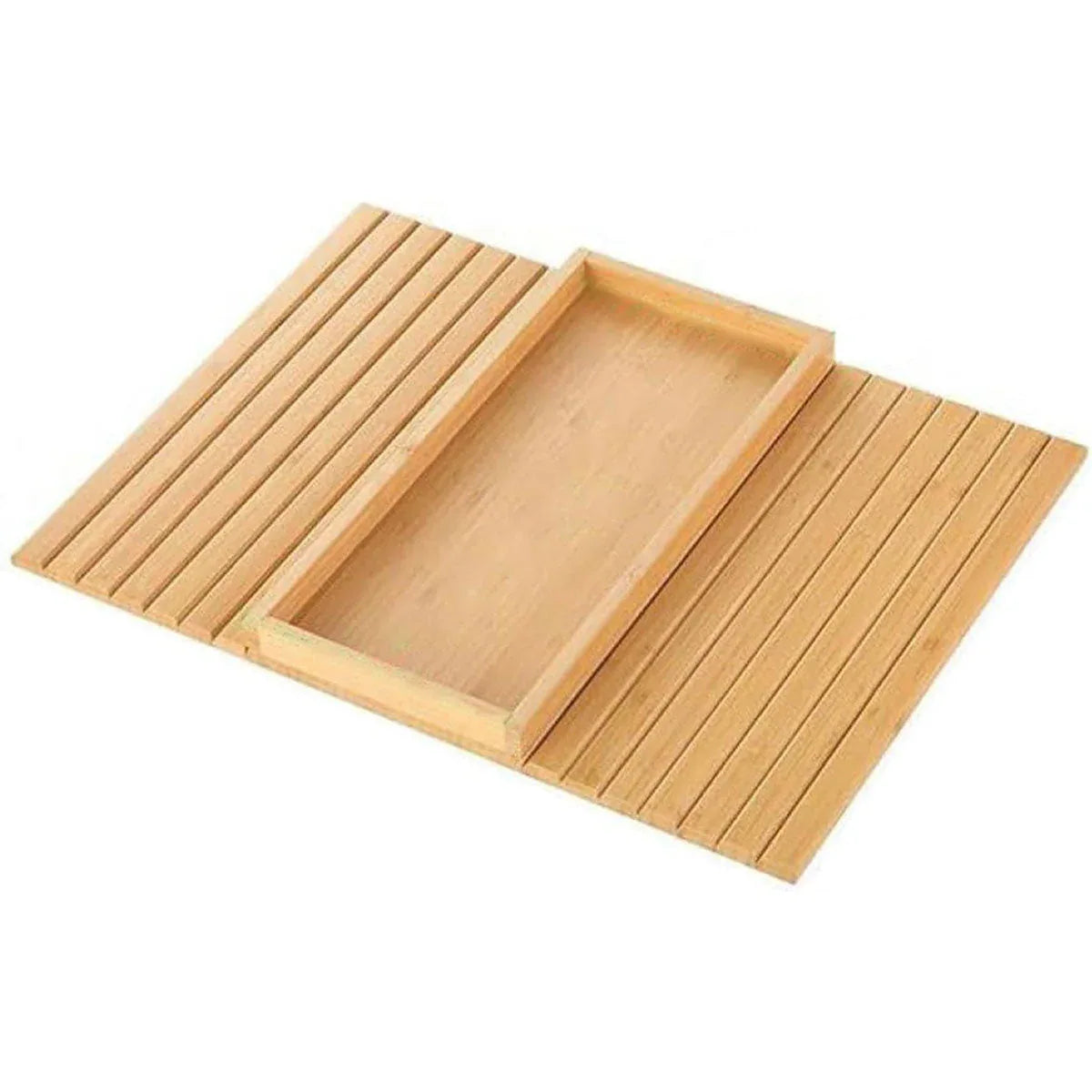 Sofa Armrest Foldable Tray Organizer Dinner Plate Storage Tray Multi-purpose - Mekamart Australia