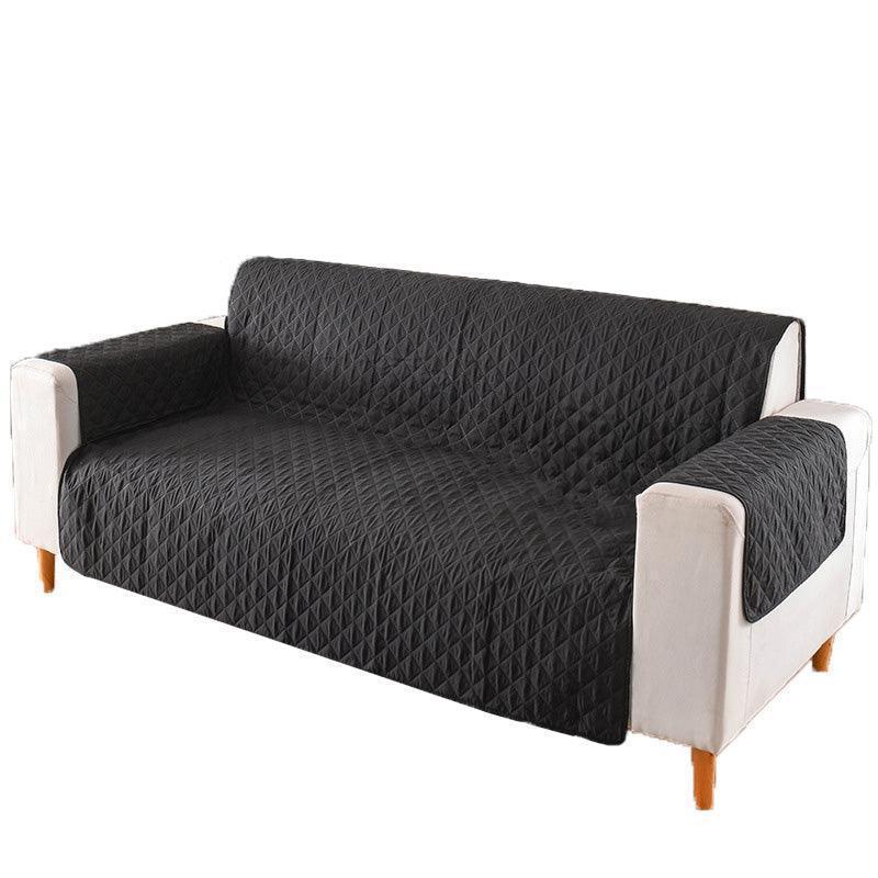 190x195cm Seater Pet Sofa Protector Cover Quilted Couch Covers Lounge Slipcover - Coffee - Mekamart Australia