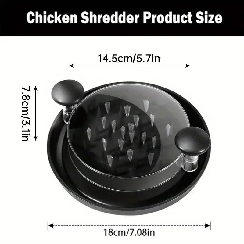 Chicken Breast Shredder Meat Mincer Tear Shredder Handheld Mincing Tool Kitchen - Red - Mekamart Australia