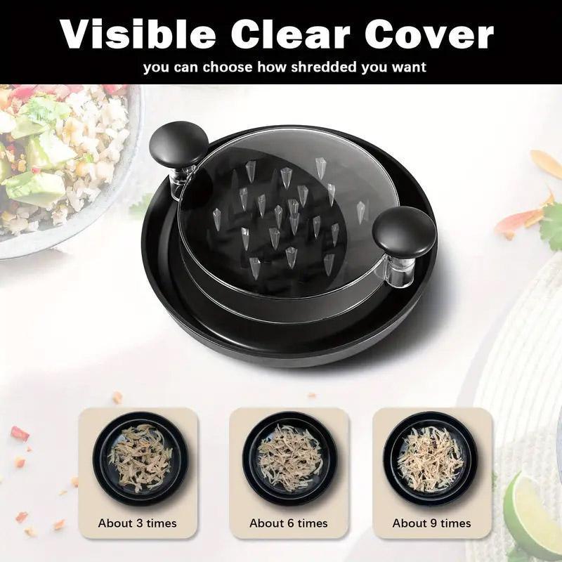 Chicken Breast Shredder Meat Mincer Tear Shredder Handheld Mincing Tool Kitchen - Red - Mekamart Australia
