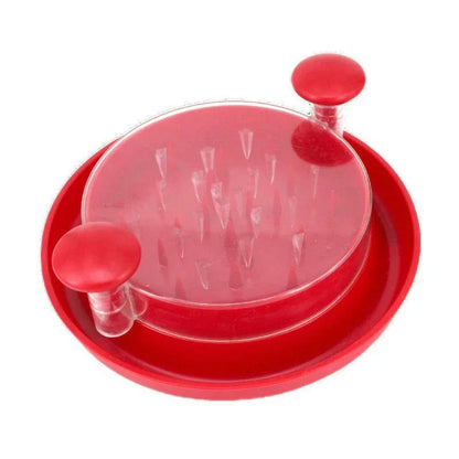 Chicken Breast Shredder Meat Mincer Tear Shredder Handheld Mincing Tool Kitchen - Red - Mekamart Australia