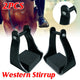 2pcs Plastic Stirrups Adjustable Horse Riding Equestrian Training Stable Riding - Mekamart Australia