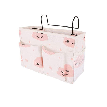 Hanging Bedside Storage Caddy with Pockets for Bunk Bed Dorm Couch Organizing - Green - Mekamart Australia