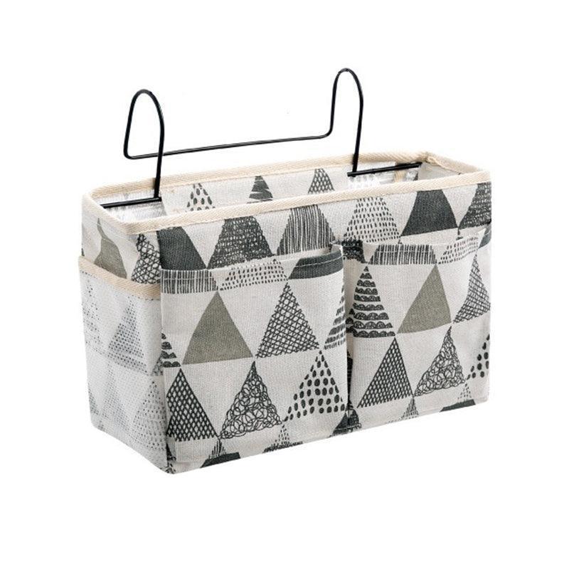 Hanging Bedside Storage Caddy with Pockets for Bunk Bed Dorm Couch Organizing - Navy - Mekamart Australia