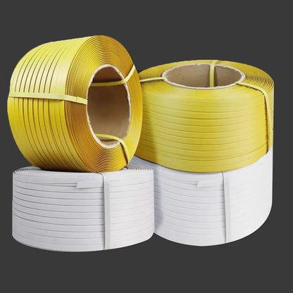 Packing Strap Roll 15MM Heavy Duty Binding Band Plastic Strapping for Packaging - Black